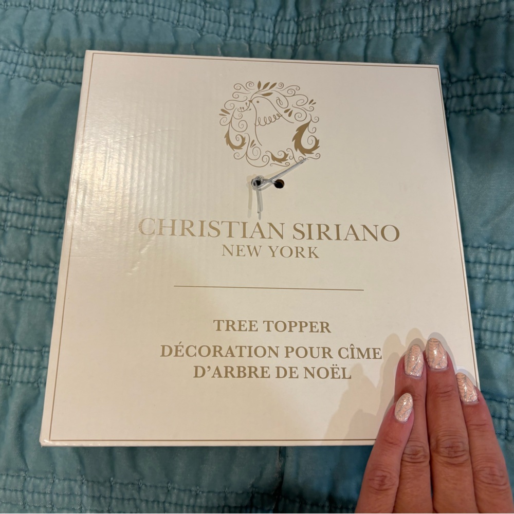 Tik Tok Viral Christian Siriano Bow Christmas Tree Topper